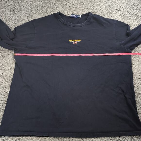 Polo Ralph Lauren Shirt Men 4XL XXXXL Blue Casual Normcore Minimalist Crewneck - Picture 3 of 6